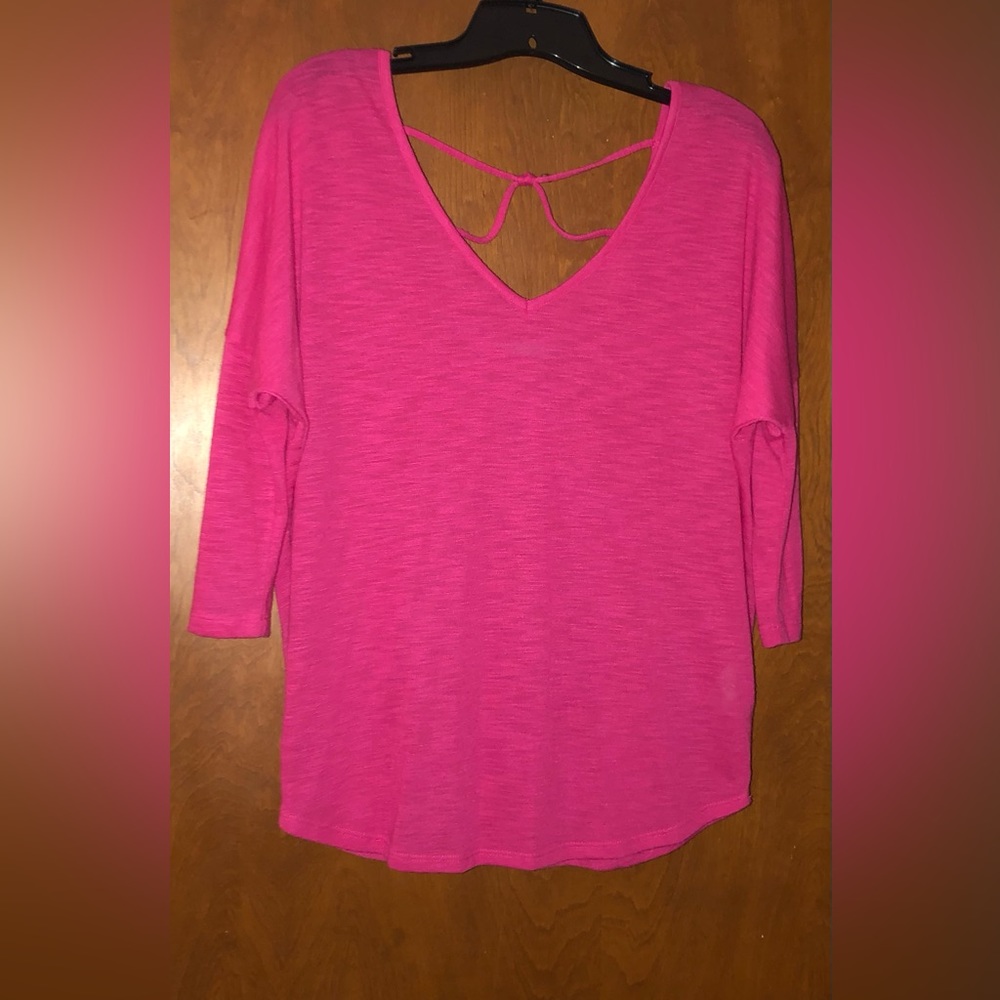 Maurices strappy back dolman sleeve top size S NWOT